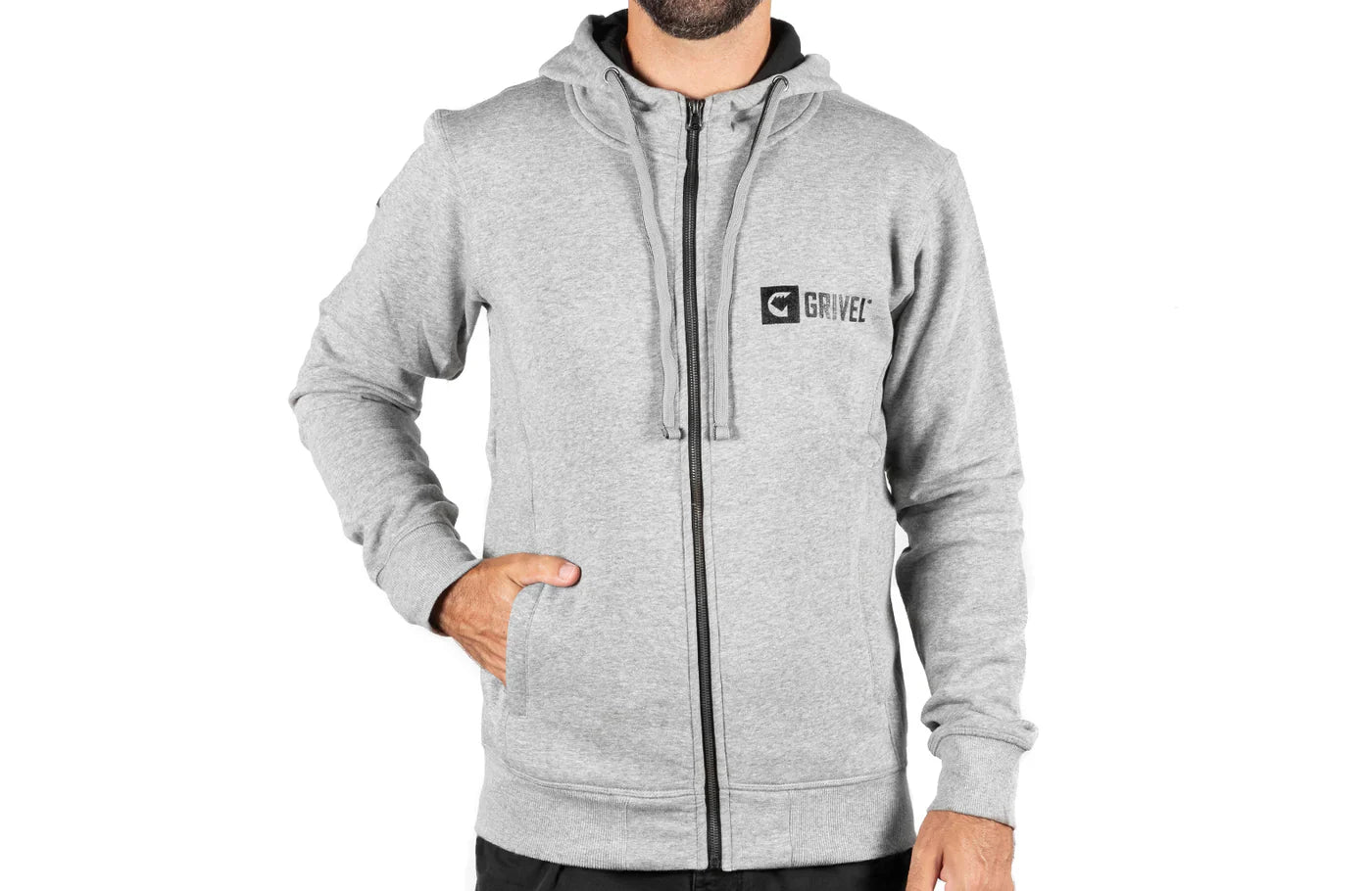 GRIVEL FZ HOODY LOGO MEN
