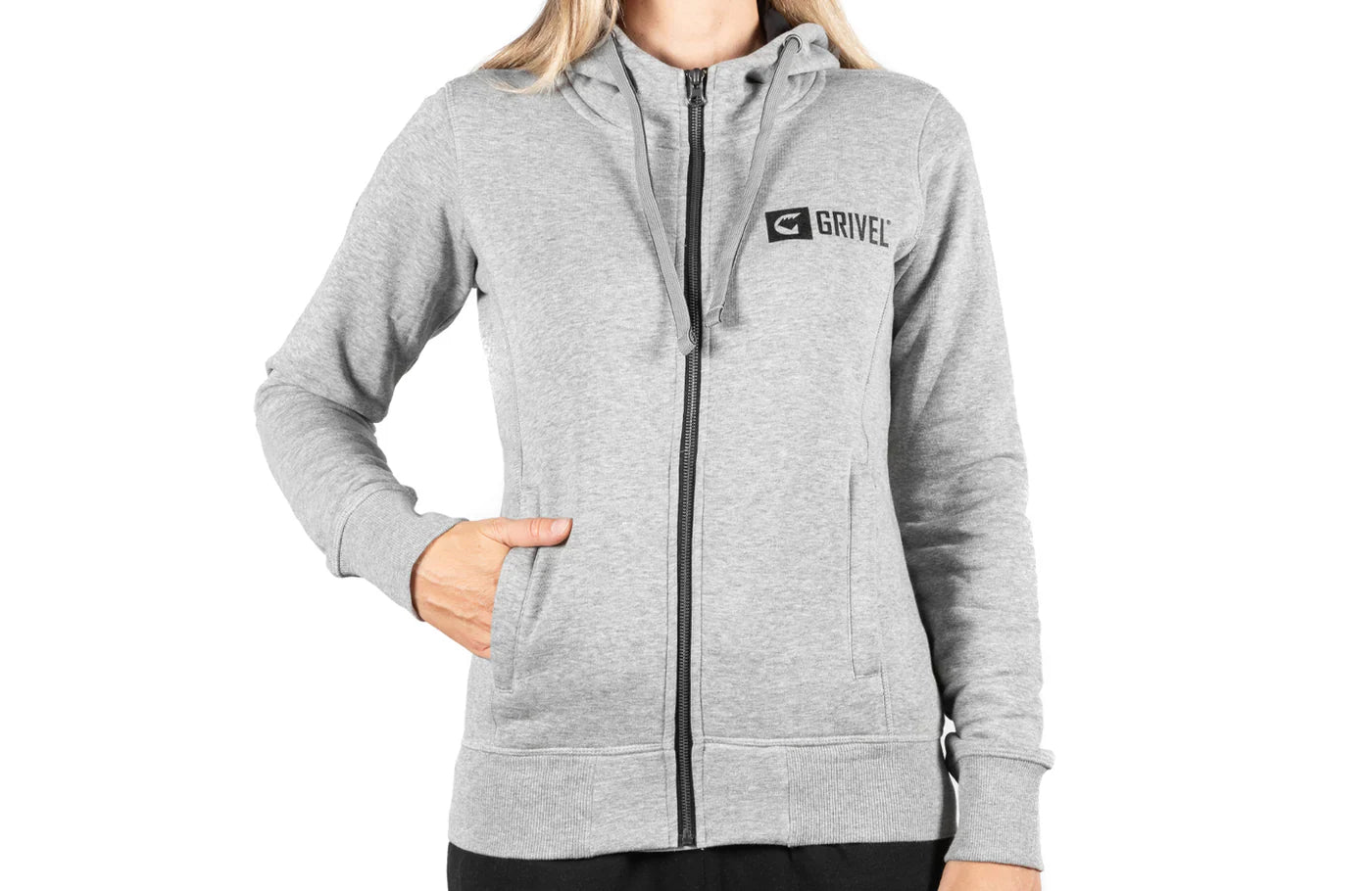 GRIVEL FZ HOODY LOGO WOMAN